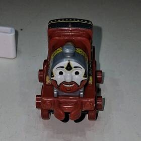 H21a Fisher-price Thomas And Friends James Mini Train Red Silver Black