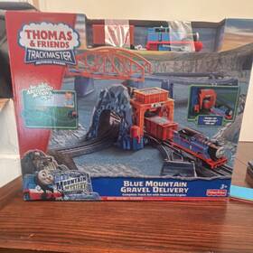 X9242 Fisher-price Thomas And Friends Trackmaster Blue Mountain Gravel Delivery Set X92