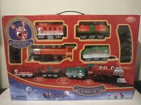 Forever Fun 849397008578 Rudolph The Red Nosed Reindeer O-gauge Battery Operated Train Set Open Box