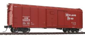 11195 Fox Valley Models 30333 Ho Allegheny Midland Class M-53 Wagontop Boxcar #11195