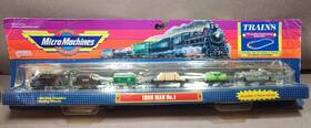 Galoob Micro Machines 047246647002 New Sealed Vtg 1989 Iron Man No. 1 Train Set Track 6470