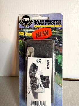 61-001 Ghq Models #61-001 Bobcat Skid-steer Loader Model In Pewter Kit H.o. 1 87