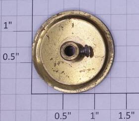 16ftft-screw Gilbert 1931-35x Brass Plated Pulley Hub 5/16ftft-screw For Hudson Erector Loco