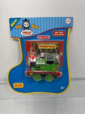 Gullane 796714990026 Thomas And Friends 2006 Holiday Percy Die Cast Metal Authentic Original Package