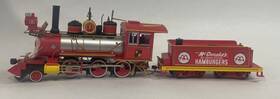 14-00231-001 Hawthrone Village Mcdonalds Hawthorne Mcdonald S 50th Anniversary Express Locomotive And Tender A22