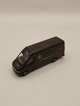 47821 Herpa Busch Ho 1 87 Ups Mercedes Sprinter Cargo Van Train Layout Diorama Look