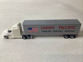 Ch613 Herpa 6181 #6181 Mack Cab With 45ft Box Trailer Inch Union Pacific Tfs Built-up 1 87