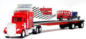 48ftflat Herpa 6293 Rtr Peterbilt Tractor With Bed 1/87 Ho Extreme Racing-jeep-motocycle