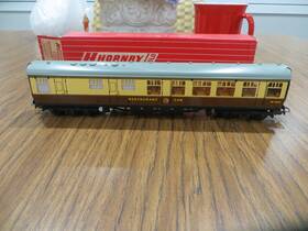 4070 Hornby 4050x4 4051 4061 Hornby-dublo - Set Of 7 Cars British Rys Wr Livery Including Diner