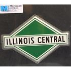 10015 Ic " 5.5 8 Microscale Central Metal Illinois Sign Die-cut Railroad