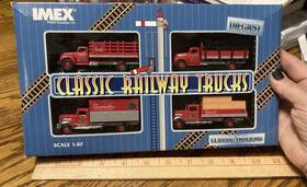 870127 Imex Ho New York Central 4 Different Trucks