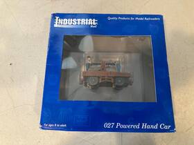 Industrial Rail Idmu1001 027 Motorized Hand Car Mint Unrun Original Box