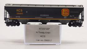 67237-03 Intermountain N Kansas City Southern Trinity Hopper #286817 Ln/box