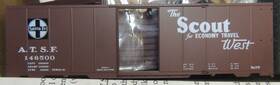 40803-06 Intermountain Railway Company Santa Fe Scout 40ft Sd Box Car Mib # 146500 Item