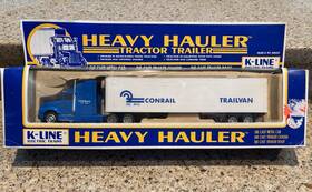8513 K-line 023922196255 Conrail Heavy Hauler Tractor Trailer