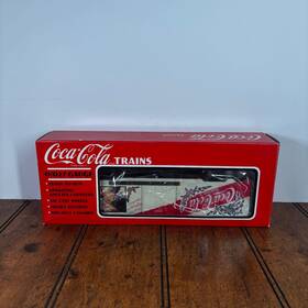 K-line 040369064718 O 27 Gauge Coca-cola All Season Boxcar 6471 Model Railroad Train Car Box