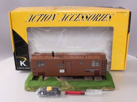 6-21253 K-line Lionel Operating Bunk Car Yard Office Ln/box