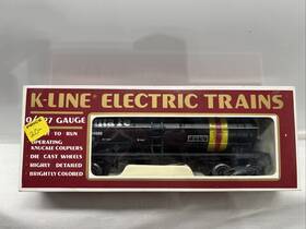 K-634502 K-line 634502 Santa Fe Single Dome Tank Car O/27 Scale Boxed
