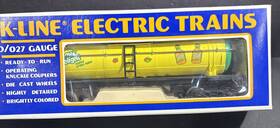 91651 K-line Sunny Delight Tanker O Gauge Train Car Delivery Original Box