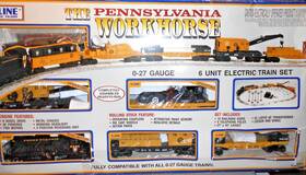K-1921 K-line Pennslyvania Workhorse 6 Unit Electric Train Set