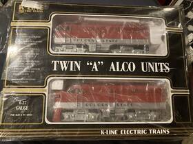 K-21321ic K-line Electric Trains Golden State Twin Inch A Alco Units Excellent