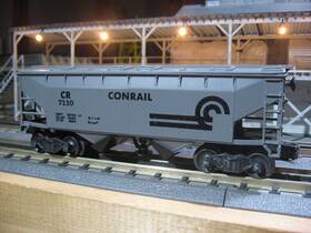 K-7110 K-line Conrail Operating Hopper Car # Cr 7110