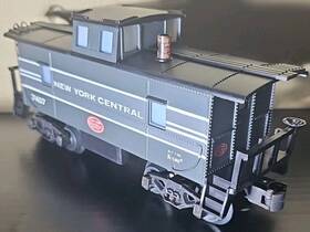 K-7407 K-line New York Central Smoking Lighted Caboose O/o27 Gauge 113