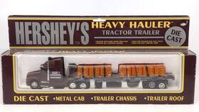 K-8116 K-line O Gauge Hersheys Die Cast Tractor And Trailer Ex/box
