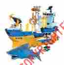 K9947 Matchbox Mega Rig Shark Adventure New 0705968415827