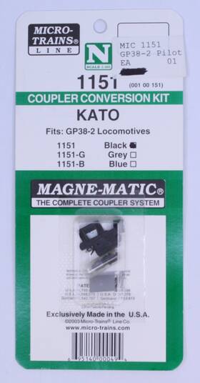 1151-g Kadee N Coupler Conversion Kit For Kato Gp38/2
