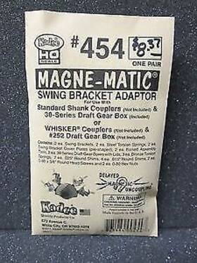 Kadee 765484004547 454 Ho Swing Bracket Adaptor - Kit 10