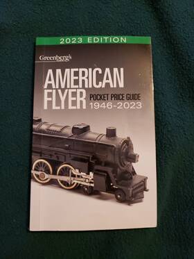 108623 Kalmbach Greenbergs American Flyer Trains 2023 Pocket Price Guide S Gauge