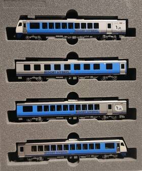 Hb-e300 Kato 10-1367 N Gauge Series Resort Shirakami Aoike Formation 4-car Set