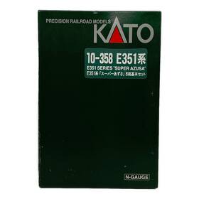 10-358 Kato Near Mint E351 Super Azusa 8-car Basic Set N Gauge Japan