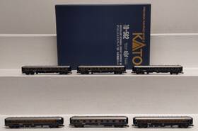 10-562 Kato N Scale Nostalgie Istanbul Orient Express Train 6-car Set Ln/box