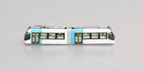 14-801-4 Kato N Scale Tlr Portram Light Rail Vehicle #0606 Ln