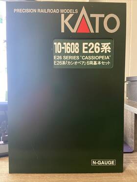 10-1608 Kato 949727679389 E26 Cassiopeia Cruise 6 Car Basic Set