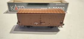 Kato 952844800703 N Scale 8007 Wamu 80000 Box Car Brown