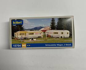 15704 Kibri Ho Scale 2 Camping Trailers Build Kit