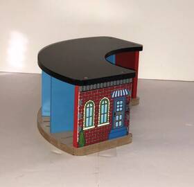 Kids Destiny 687077255030 Wooden Big Train House