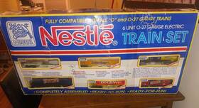 1623 Kline 040369015284 1996 K-line Stock # Nestle 6 Unit 0-27 Gauge Train Set Pre-owned