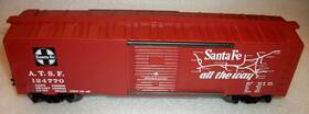 124770 Kmt Kris Model Trains Atsf Inch Santa Fe All The Way Box Car C-8 Ln