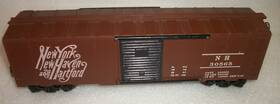 174470 Kusan Or Amt 30565 New York Haven And Hartford Box Car Vg With Catwalk Chip