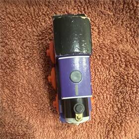 24507 Learning Curve Charlie Wooden Railway Train Engine Purple/black/orange Mpn
