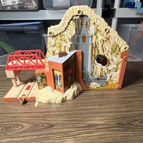 Lc98212 Learning Curve Brands Inc. Morgans Mine Wooden Railway Playset Plastic Wood