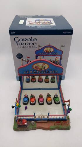 0577517 Lemax Carole Towne Collection Crazy Cars/box