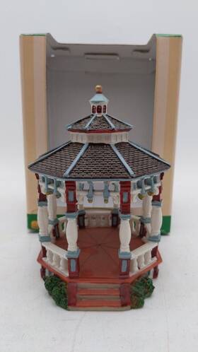 63577 Lemax O Village Park Gazebo Ln/box