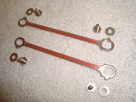 2090-20900 Lgb 2090 20900 Series D 10 Diesel Loco Metal Drive Rod Parts Set Of Pieces Ln