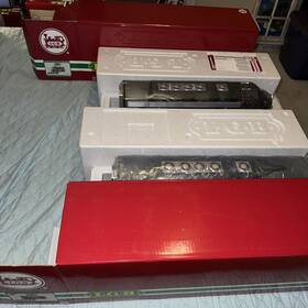 22578-22588 Lgb 22578 22588 See-thru F7 Ab Unit Diesel Loco With Sound And Lights