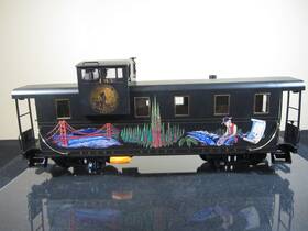 4071gr Lgb 4071 Gr Caboose 1993 Garden Railway 9th Convention Northern Ca - G Scale
